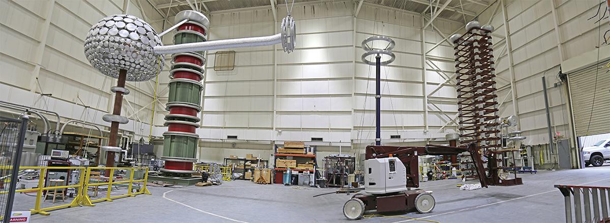 High voltage lab
